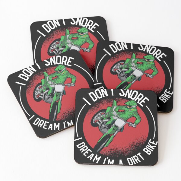 Item preview, I Dont Snore i dream I am a Dirt Bike Motocross Dirt Biking  designed and sold by Rzelemenz.
