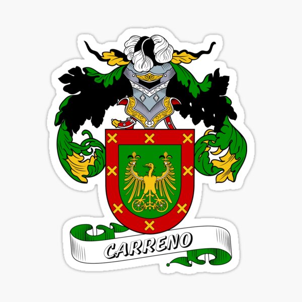 Item preview, Carreno designed and sold by HaroldHeraldry.