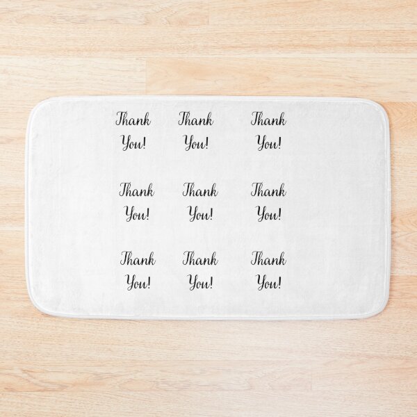 Item preview, Thank you designed and sold by JustSeasons.