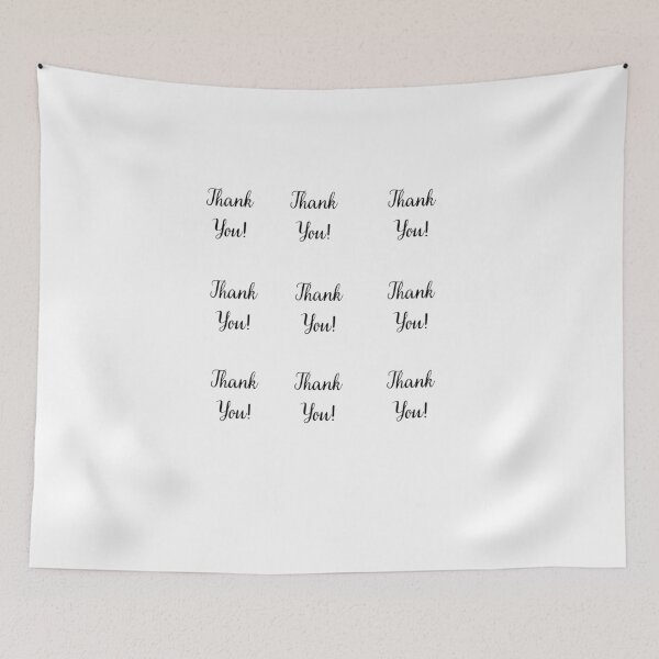 Item preview, Thank you designed and sold by JustSeasons.