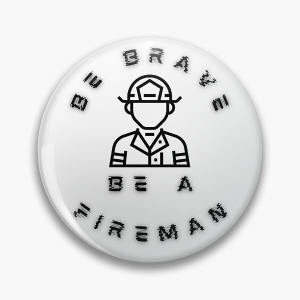 Item preview, Be Brave, Be a Fireman T-Shirt Firemans lovers Men gift Dad gift designed and sold by InnovantDesigns.