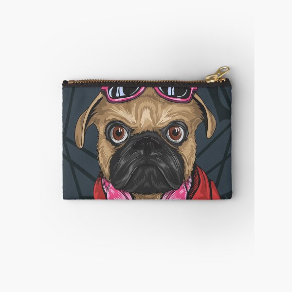Item preview, Pug Dog In Hero Hype Style-funny designed and sold by sriniboss758.