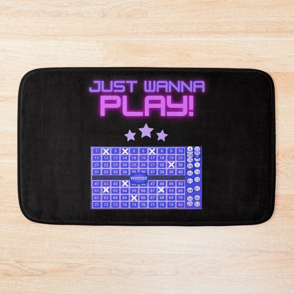Item preview, Keno Casino Just Wanna Play designed and sold by SloganExpress.