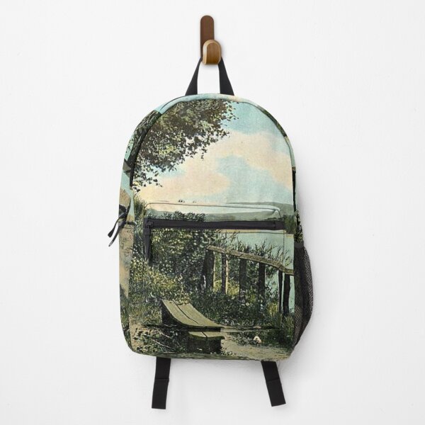 Item preview, Vintage Illustration of River Nairn at Whinnieknowe, Nairn designed and sold by yourscotland.