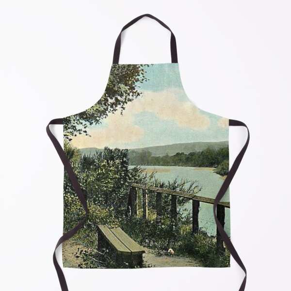 Item preview, Vintage Illustration of River Nairn at Whinnieknowe, Nairn designed and sold by yourscotland.