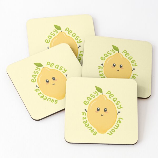 Item preview, Easy Peasy Lemon Squeezy; Fruity Pun designed and sold by daisygeorgia.