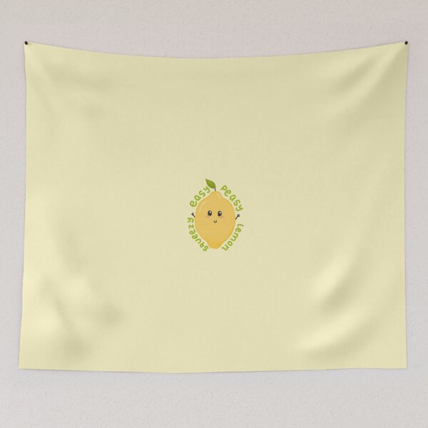 Item preview, Easy Peasy Lemon Squeezy; Fruity Pun designed and sold by daisygeorgia.