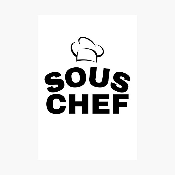 Item preview, Sous Chef  designed and sold by Lunaella.