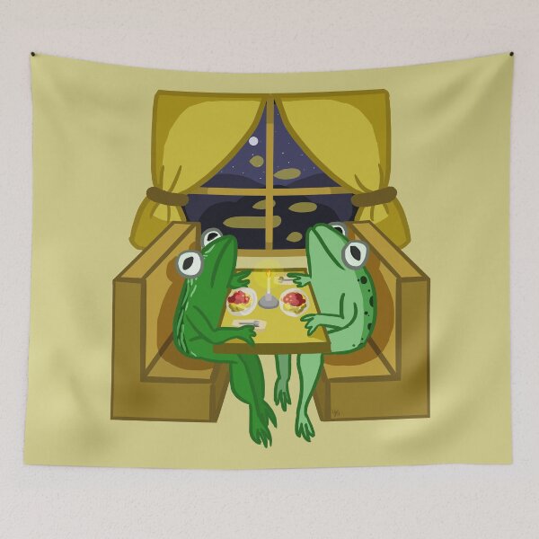 Item preview, Fancy Frog Dinner by Yuuki G designed and sold by Yuuki G's Artsy Things.