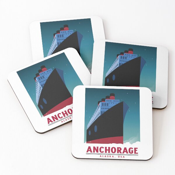 Item preview, Anchorage, Alaska, USA Ship designed and sold by LittleFlairTee.