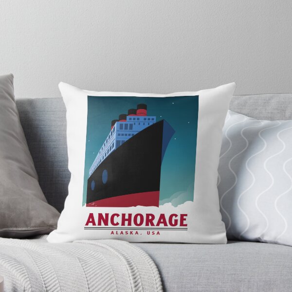 Artikelvorschau, Anchorage, Alaska, USA Schiff entworfen und verkauft von LittleFlairTee.