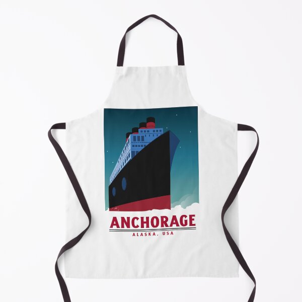 Item preview, Barco de Anchorage, Alaska, EE. UU. designed and sold by LittleFlairTee.