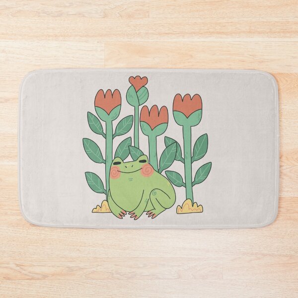 Item preview, Frog in flowerfield designed and sold by FishByNight.