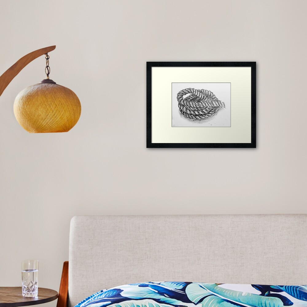 Item preview, Framed Art Print designed and sold by Tensegrity.