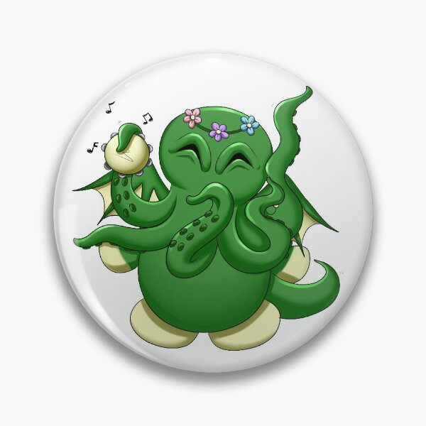 Item preview, Flower power Cthulhu designed and sold by MrsKittythulhu.