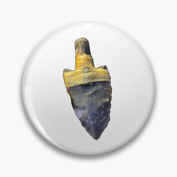 Item preview, A Clovis Arrowhead Spearpoint Wrapped with sinew designed and sold by Jason Valente.