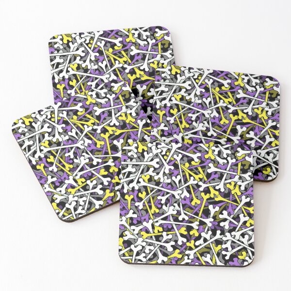 NB-Bones Coasters (Set of 4)