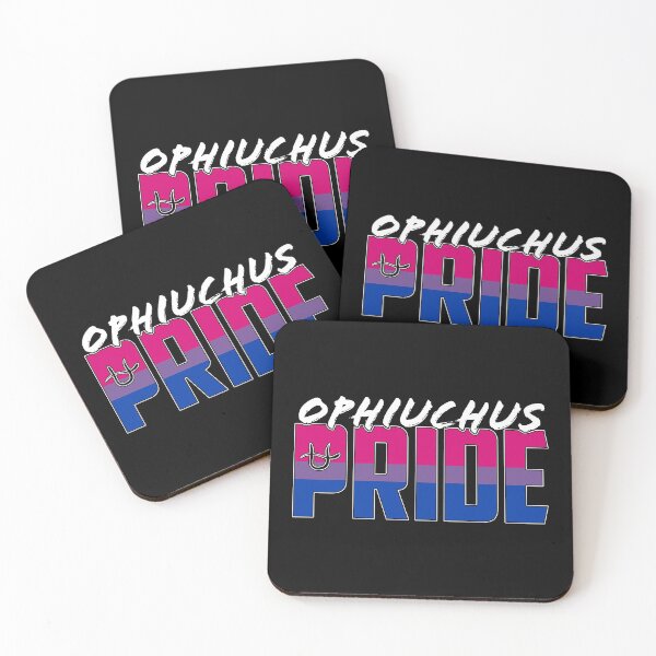 Item preview, Ophiuchus Bisexual Pride Flag Signo del zodíaco designed and sold by Patrick Hiller.