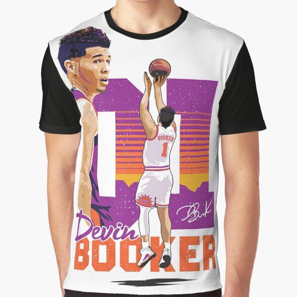 DEVIN BOOKER PHOENIX SUNS SON OF THE VALLEY GRAPHIC T-SHIRT