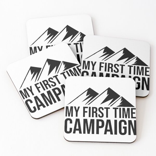 Item preview, My First time Camping - Camping Lover designed and sold by LifeDesignStore.