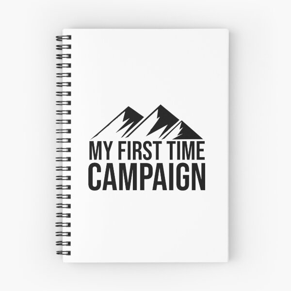 Item preview, My First time Camping - Camping Lover designed and sold by LifeDesignStore.