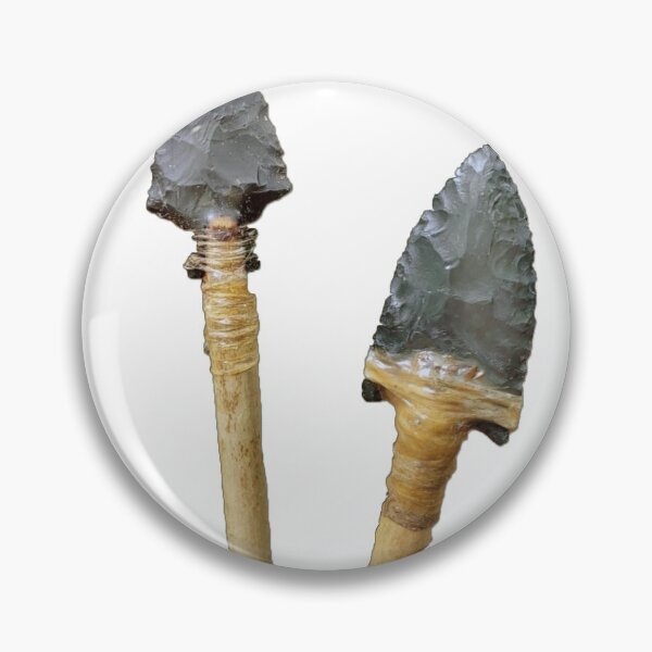 Item preview, Arrowheads on an arrow, wrapped with sinew and pine pitch glue. designed and sold by Jason Valente.