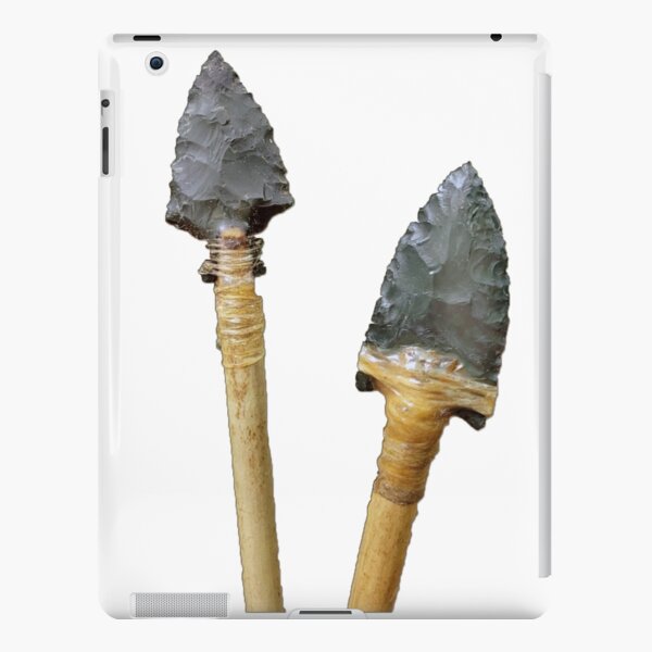 A Clovis Arrowhead Spearpoint Wrapped with sinew iPad Case & Skin for Sale  by Jason Valente