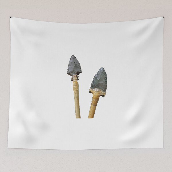 Item preview, Arrowheads on an arrow, wrapped with sinew and pine pitch glue. designed and sold by Jason Valente.