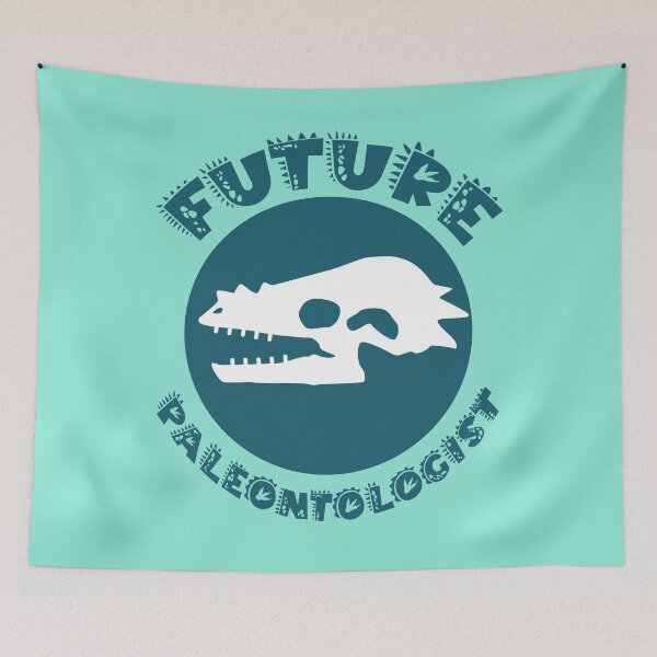 Item preview, Future Paleontologist, dinosaur expert skull T-rex design designed and sold by MiloHarris.