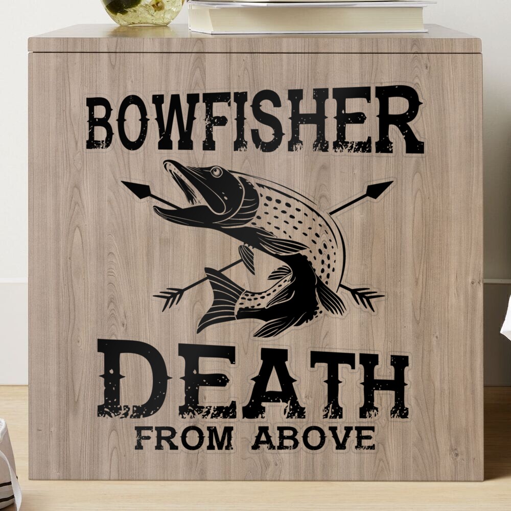 Bowfishing Design For Bow Fishing Enthusiasts Sticker for Sale by Eljoda