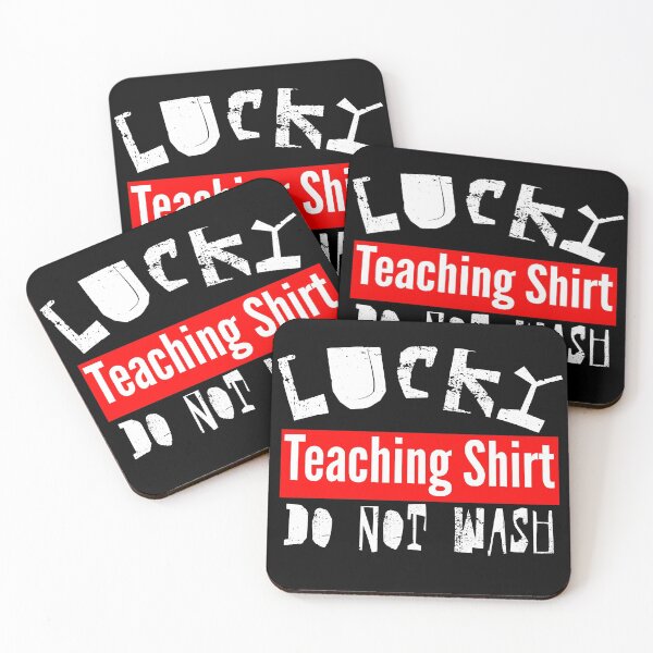 Item preview, Lucky Retro Teaching Shirt Do Not Wash designed and sold by Sonatablue.