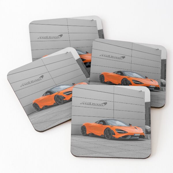 Item preview, McLaren 765LT orange monochrome designed and sold by terrificcars.