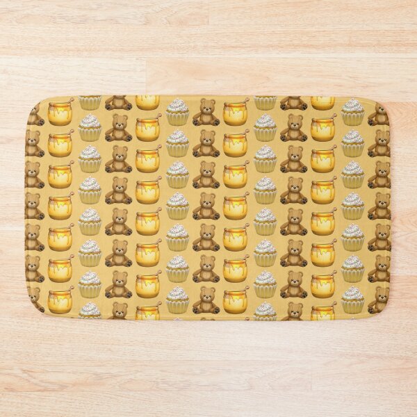 Item preview, Cupcake Honey Bear | HappyFaceCo | Golden designed and sold by HappyFaceCo.