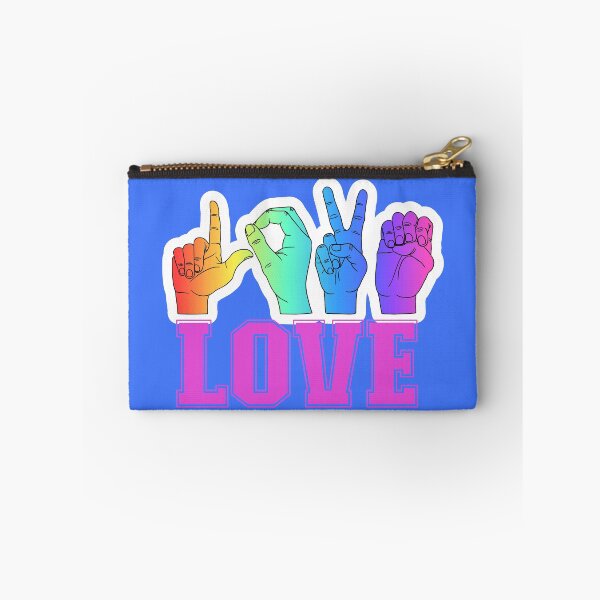 Item preview, LOVE - ASL ILY, Sign Language Love T-Shirt designed and sold by Hunter-Designs.