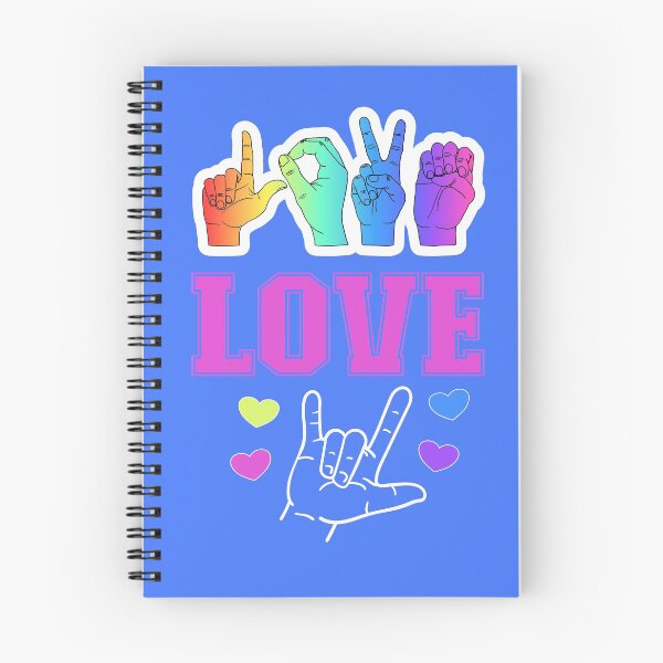 Item preview, LOVE - ASL ILY, Sign Language Love T-Shirt designed and sold by Hunter-Designs.