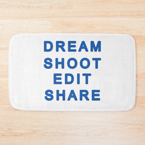 Item preview, DREAM, SHOOT, EDIT, SHARE  designed and sold by Gnfree.