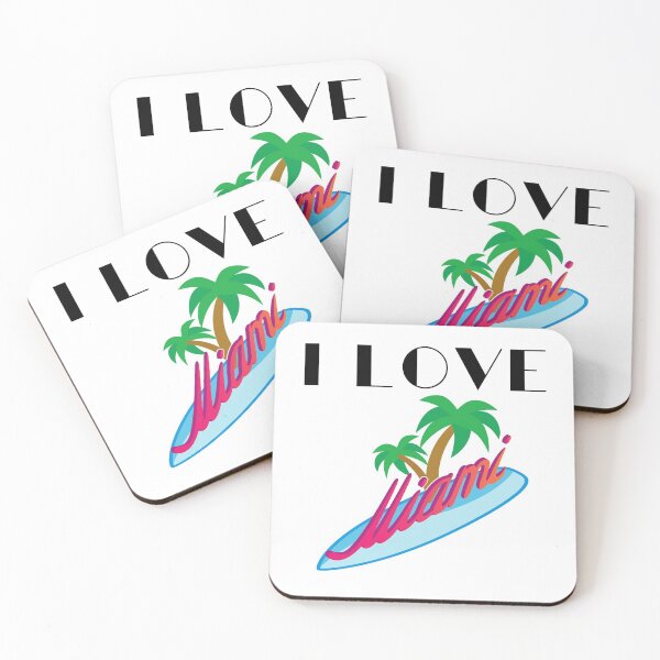 Item preview, I LOVE MIAMI- SUMMER TEES designed and sold by MissaMarket.