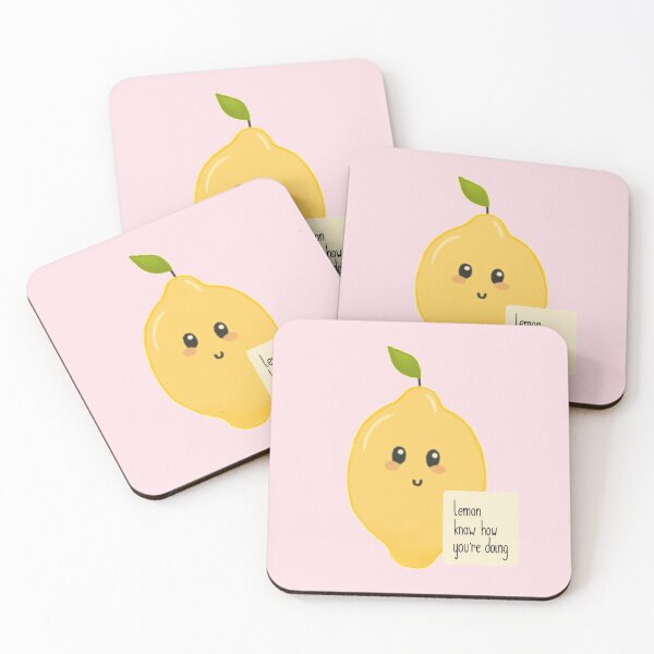 Item preview, Lemon know how you're doing; Lemon Fruity Pun designed and sold by daisygeorgia.