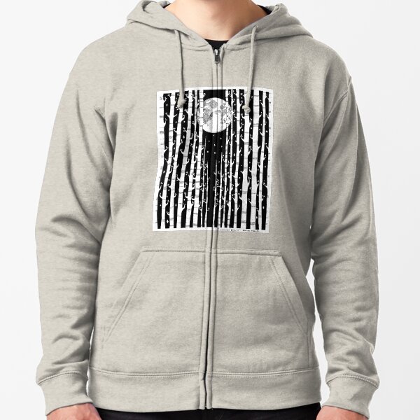 MoonLight Dream Zipped Hoodie
