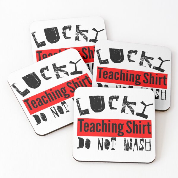 Item preview, Lucky Black Old Teaching Shirt Do Not Wash designed and sold by Sonatablue.