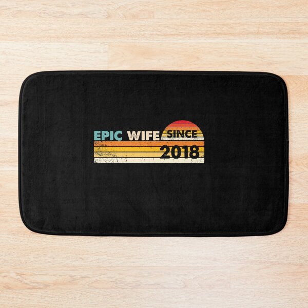 Item preview, Epic Wife Since 2018, 3th Wedding Anniversary designed and sold by RasytaStore.