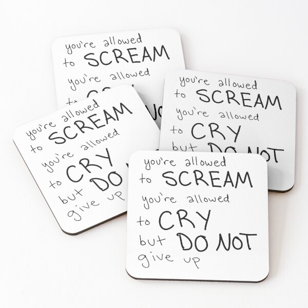 Item preview, Do not give up designed and sold by sylviekpdx.