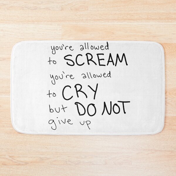 Item preview, Do not give up designed and sold by sylviekpdx.