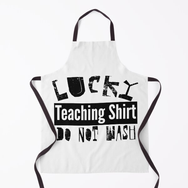 Item preview, Lucky Black Vintage Teaching Shirt Do Not Wash designed and sold by Sonatablue.