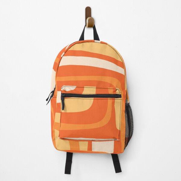 Item preview, Palm Springs Mid Century Modern Abstract Pattern in Bright Orange Tangerine Tones designed and sold by kierkegaard.