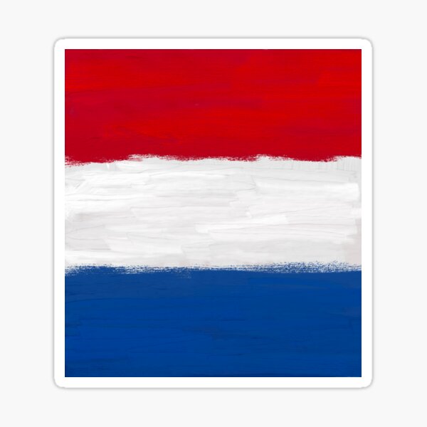 Flag Of The Netherlands Sticker By Atelier De Sue Redbubble 4197