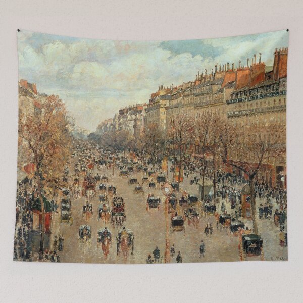 Item preview, Camille Pissarro's Boulevard Montmartre Spring designed and sold by mosfunky.