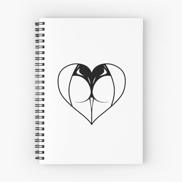 Item preview, HEART ASS Black designed and sold by hugoncalves.