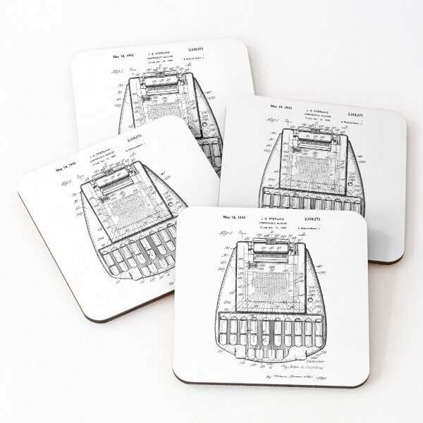 Item preview, Stenographic Machine Patent , Stenographer Gift Idea, Stenotype Machine, Court Judge Gift Idea designed and sold by anodyle.