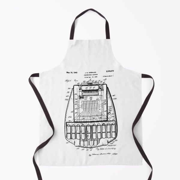 Item preview, Stenographic Machine Patent , Stenographer Gift Idea, Stenotype Machine, Court Judge Gift Idea designed and sold by anodyle.